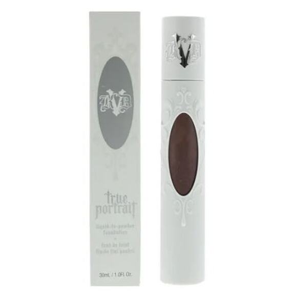 Kat Von D Deep 096 True Portrait Liquid to Powder Foundation 1 Fl Oz KVD New - Picture 1 of 5